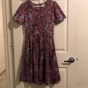 Lularoe Floral Amelia Dress 3/$18